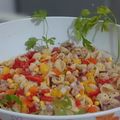 El cooksnap de Hector Ledesma cuando hizo Ensalada de pasta con atún y maíz dulce.