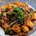 Karan Tripathi (Food Fanatic) का कुकस्नैप जब उन्होंने कोल्हापुरी मिक्स बेज सब्ज़ी (kolhapuri mix veg sabzi recipe in Hindi) बनाया था।