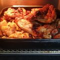 El cooksnap de Manolo Guerrero cuando hizo Contramuslos de pollo asados con limón y vinagre.