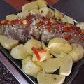 El cooksnap de vvisnuk cuando hizo Bondiola al horno con papas.