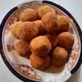 El cooksnap de Cecilia cuando hizo Croquetas de arroz.
