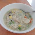 Cooksnap dari Astarina Natyasari untuk resep Sup Telur dengan Jamur (Egg drop Soup) #Vegetarian