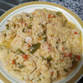 El cooksnap de Jesus Roldan Martinez cuando hizo Arroz caldoso con gambas.