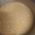 El cooksnap de Meri López Carrillo cuando hizo Sopa de ajo THX.