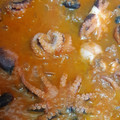 El cooksnap de Jordi cuando hizo Pulpitos en salsa.
