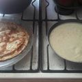El cooksnap de Claudia Carrizo cuando hizo Panqueques para canelones #Cocina Saludable.