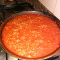 El cooksnap de david marquez cuando hizo Salsa boloñesa II.