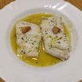 El cooksnap de Maru Garcia cuando hizo Bacalao al pilpil.