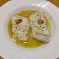 El cooksnap de Maru Garcia cuando hizo Bacalao al pilpil.