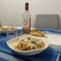 El cooksnap de Jessica Ramírez Cuello cuando hizo Pasta larga con carne de cerdo.
