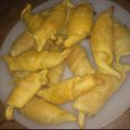 El cooksnap de Valentina Ramos Felarte cuando hizo Medialunas express de jamón y queso.