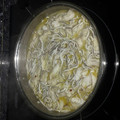 El cooksnap de Javier Perez Apestegui cuando hizo Cocochas de bacalao y gulas.
