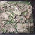 El cooksnap de Anel Barrios cuando hizo Lengua a la vinagreta.