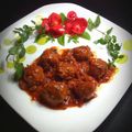 El cooksnap de Zaida TC @alquimiasfood cuando hizo Albóndigas de carne mixta en salsa Española.