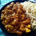 El cooksnap de DelicIANNcook cuando hizo Pollo al Curry con arroz.