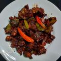 Tandra Nath's cooksnap of when they made ড্রাই চিলি চিকেন (Dry chili chicken recipe in Bengali).
