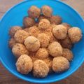 Nemes Zsófi Cooksnap-ja, amikor elkészítette a(z) Tej- tojásmentes "túrógombóc" receptet.