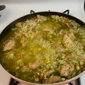 Vyacheslav Danovich's cooksnap of when they made Arroz con Pollo (Peruvian style).