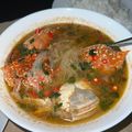 Cooksnap Zara Rania semasa beliau membuat Sup Ketam (Homemade Crab Soup).