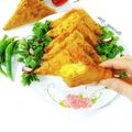 کوک اسنپ atefe_motevalli بعد از امتحان کردن سمبوسه مرغ و سیب زمینی.