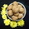 Vandana Shelar's cooksnap of when they made तीळ गुळ लाडू (til gul laddu recipe in marathi).