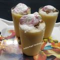 Ankita Kapil Varshney's cooksnap of when they made Mango Milk Shake with Vanilla Ice Cream.