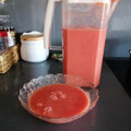 El cooksnap de Joan Lopez cuando hizo Gazpacho de Sandía.