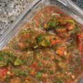 Stakshhi का कुकस्नैप जब उन्होंने धनिया पुदीना चटनी (dhaniya pudina chutney recipe in Hindi) बनाया था।