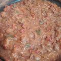 El cooksnap de Maggie cuando hizo Chilli con carne.