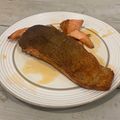 Cooksnap dari Soegianto untuk resep Salmon panggang 3 bahan (tanpa minyak ternyata)