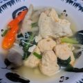 Cooksnap dari Monica Andriani untuk resep Sup Tahu Bakso Ayam Udang dan Jamur Seger