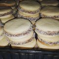 El cooksnap de Marina Pesoa cuando hizo Alfajores de Maizena.