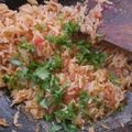 Manisha saxena का कुकस्नैप जब उन्होंने फ्राइड राइस (Fried Rice recipe in Hindi) बनाया था।