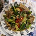Liang-Yu Lin 的 五花肉炒蒜苗 cooksnap