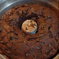 El cooksnap de Maria Luisa Pizzo cuando hizo Budín de algarroba, nueces y chips de chocolate sin tacc.