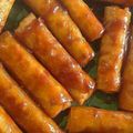 Mamu's cooksnap of when they made Fish roll.