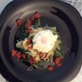 El cooksnap de Loli71 cuando hizo Acelgas salteadas con ajetes, jamón y huevos poché.