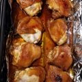 Brandy Rahmat's cooksnap of when they made Roast chicken thighs Korean style.