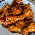 รูป Cooksnap ของ Isorn Boonmark เมื่อเขาทำ ปีกบนไก่อบซอสบาบีคิว