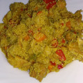 El cooksnap de Antonio Pérez cuando hizo Pinchitos de pollo guisados con Quinoa.