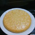 El cooksnap de Selene cuando hizo Flan napolitano.