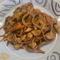 Balogh-Pálinkás Renáta Cooksnap-ja, amikor elkészítette a(z) Kínai édes-savanyú csirke receptet.