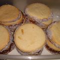 El cooksnap de Giselle Bogado cuando hizo Alfajores de Maicena.