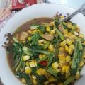 Cooksnap dari Tika Rachman untuk resep Tumis sawi dan jagung manis, simple