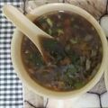 Dr. Pushpa Dixit's cooksnap of when they made મનચાઉં સૂપ (Manchow Soup Recipe In Gujarati).