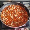 El cooksnap de Natalia García Rangel cuando hizo Picadillo de res.