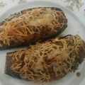 El cooksnap de Pilar cuando hizo Berenjenas rellenas al horno.