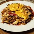 El cooksnap de Paloma Prieto cuando hizo Salteado de pollo, verduras y arroz.