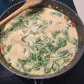 El cooksnap de Adri cuando hizo Filetes de pollo a la toscana.