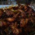 El cooksnap de Iris Jazmín cuando hizo Alitas al horno.